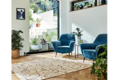Vloerkleden-Scion Rug Collection Vloerkleed Charcoal Epsilon |