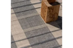 Vloerkleed Check Denim 497408 Zona | Vloerkleden