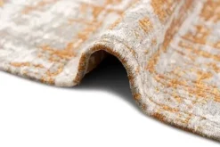 Vloerkleden-Louis de Poortere Vloerkleed Columbus Gold 8419 Mad Men Griff |