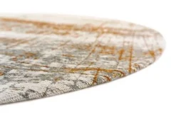 Vloerkleden-Louis de Poortere Vloerkleed Columbus Gold 8419 Mad Men Griff |