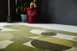 Vloerkleden-Brink & Campman Vloerkleed Cosmo Green 95207 Decor |