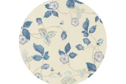 Vloerkleden-Wedgwood Home Vloerkleed Cream 38108 rond Wild Strawberry |