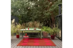 Hot Vloerkleed Festival Dots Red 495800 Habitat | Vloerkleden