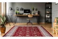 Vloerkleden-Divendo Vloerkleed Glasgow Rood Scotland