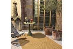 Vloerkleed Golden Mustard Grey Taupe 497217 Lace | Vloerkleden