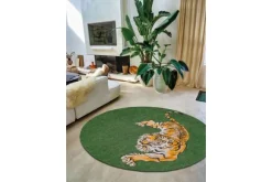 Vloerkleden-Louis de Poortere Vloerkleed Green On Fire 9388 Pop |