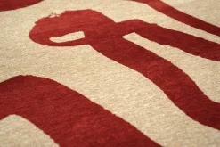 Vloerkleden-Louis de Poortere Vloerkleed Imperial Red 9847 Ribbon |