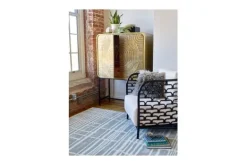 Vloerkleden-Florence Broadhurst Vloerkleed Jade 039808 Tortoiseshell Stripe