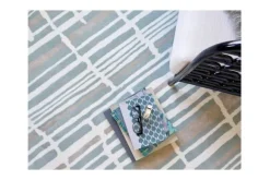 Vloerkleden-Florence Broadhurst Vloerkleed Jade 039808 Tortoiseshell Stripe