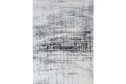 Vloerkleden-Louis de Poortere Vloerkleed Metro Black & White 8926 Mad Men Griff |