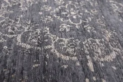 Hot Vloerkleed Mineral Black 8263 Fading World Medallion | Vloerkleden