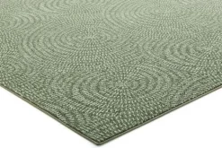 Outlet Vloerkleed Nature Green Swirl FloorArt | Vloerkleden