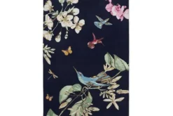 Vloerkleden-Wedgwood Home Vloerkleed Navy 37818 Hummingbird |