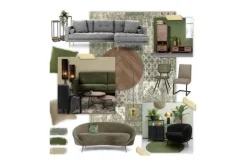 Vloerkleden-Ginore Vloerkleed Olive Patch