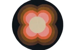 Vloerkleden-Orla Kiely Vloerkleed Pink 060005 Sunflower