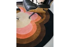 Vloerkleden-Orla Kiely Vloerkleed Pink 060005 Sunflower