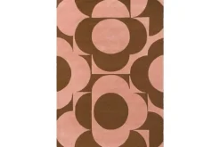 Vloerkleden-Orla Kiely Vloerkleed Pink-Terracotta Prism Flower