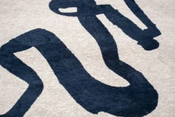 Vloerkleden-Louis de Poortere Vloerkleed Sea Ink 9849 Ribbon |