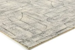 Hot Vloerkleed Solid Grey Floorganic FloorArt | Vloerkleden