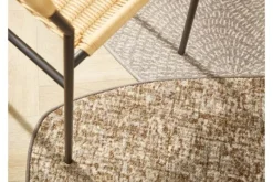 Vloerkleed Solid Grey Swirl FloorArt | Vloerkleden