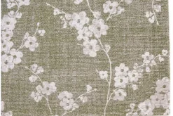 Vloerkleden-Louis de Poortere Vloerkleed Wet Garden 9372 Sakura |