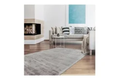 Vloerkleden-Divendo Vloerkleed zilver Bangladesh - Dhaka