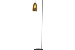 Clearance Vloerlamp 1262-05-05-10 Quinto Smoke Vloerlampen