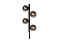 Vloerlampen-Lucide Vloerlamp - zwart Tycho