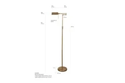Outlet Vloerlamp 5895BR Mexlite Vloerlampen