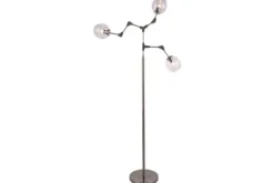 Vloerlampen-Toms Luxury Lights Vloerlamp 3-lichts Zwart Cas