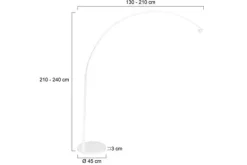 Vloerlampen-Steinhauer Vloerlamp Sparkled Light