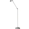 Hot Vloerlamp Zilver Metallic Vloerlampen