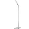 Outlet Vloerlamp Zilver Optimus Vloerlampen