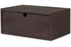 Wandconsole Espresso SE-23.076 Hover Nachtkastjes|Hangkasten