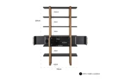 Opbergkasten-Richmond Interiors Wandkast 211174 Cambon