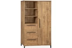 Opbergkasten|Vakkenkasten-Lamulux Wandkast Casper - Vecchio Bruin