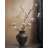 Clearance Wandkleed Light Blossom Vase Wandkleden