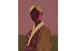 Discount Wandkleed Silhouette Lady Wandkleden