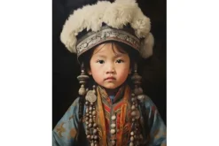 Wandkleden-Urban Cotton Wandkleed Traditional Child