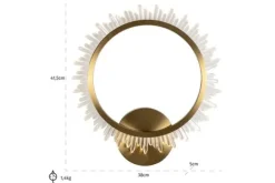 Wandlampen-Richmond Interiors Wandlamp 211621 Beau