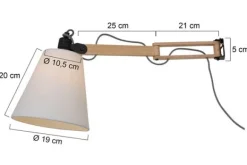 Best Wandlamp 8853BE Liv Mexlite Wandlampen