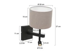 Hot Wandlamp Stang Wandlampen