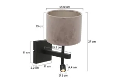 Outlet Wandlamp Stang Wandlampen