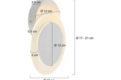 Wandlampen-Steinhauer Wandlamp 2564W Ceiling & Wall