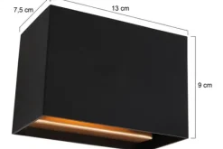 Wandlampen-Steinhauer Wandlamp 3365ZW Muro