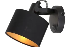 Wandlampen|Spots-Steinhauer Wandlamp 3333ZW Ornoir Mexlite