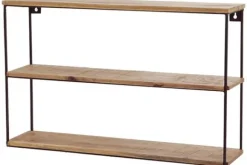 Hangkasten|Vakkenkasten-Label51 Wandrek AP-13.026 Vintage