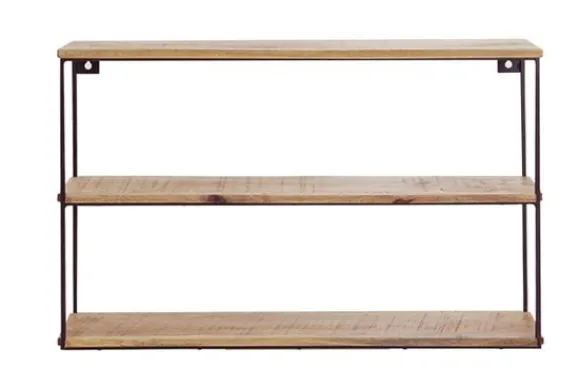 Hangkasten|Vakkenkasten-Label51 Wandrek AP-13.026 Vintage