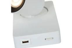 Spots|Wandlampen-Lucide Wandspot Wit Nigel