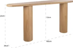 Outlet Wandtafel 212358 Oakley Wandtafels